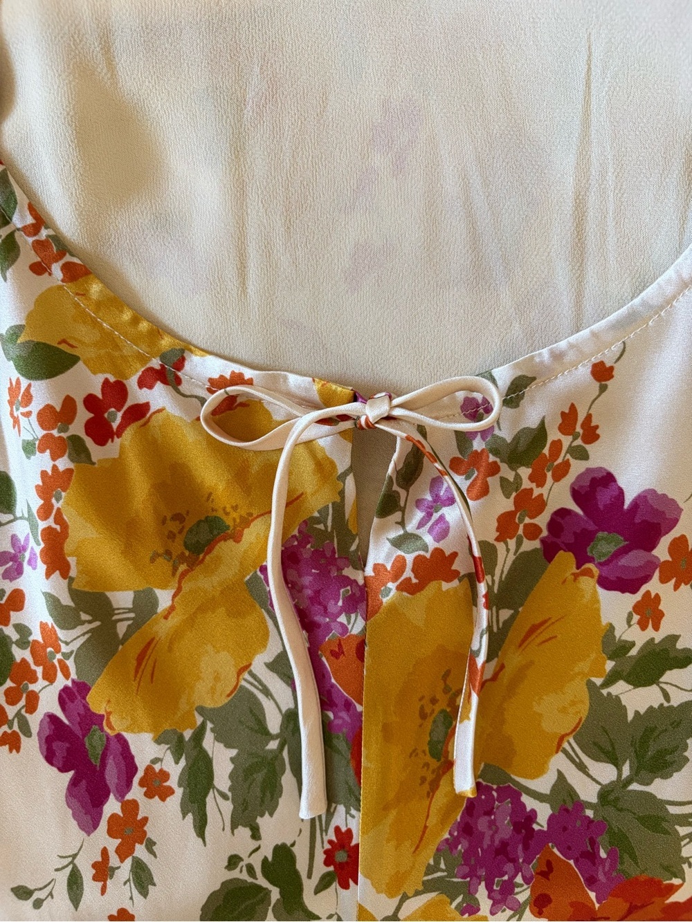 NEW Reformation Anaiis Silk Long Yellow Floral Backless Dress Crescendo US6 UK10 - Picture 13 of 16